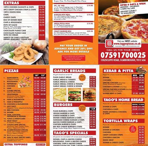 Tago's Pizza Scarborough .